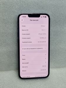 Б/в Мобільний телефон Apple iphone 13 pro 256gb 01-200901580