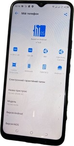 Б/у Мобільний телефон Tecno spark 8c kg5k 4/128gb 01-200905984