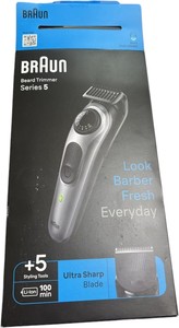 Б/у Триммер электрический Braun beardtrimmer 5 bt5440 01-200900124