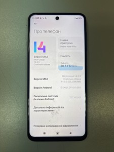 Б/в Мобільний телефон Xiaomi redmi note 9 pro 6/128gb 01-200945619