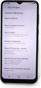 Б/в Мобільний телефон Samsung galaxy a03 core 2/32gb 01-200960583