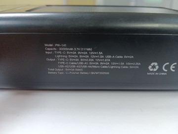 Б/у Повербанк Acl pw-141 30000 mah 22.5w qc3.0 01-200997005