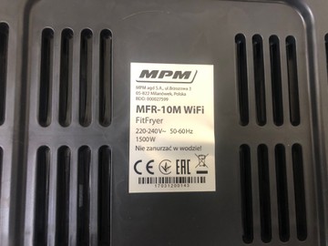 Б/в Фритюрниця Mpm Product mfr-10m/wifi 01-200989481