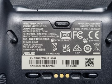 Б/в Геймпад Asus rog raikiri ii xbox wireless controller 01-201028488