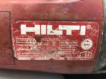 Б/в Кутова шліфмашина Hilti ag 230-s 01-201044127