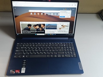 Б/в Ноутбук Lenovo 15/ryzen 7 7730u ddr4/16gb ddr4/hdd *відсутній/ssd 512 gb/*інтегрована 01-201103637
