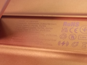 Б/у Повербанк Gelius fluxen 10000mah 15w magnetic wireless charge qi2 gp-pbw120 01-201108925