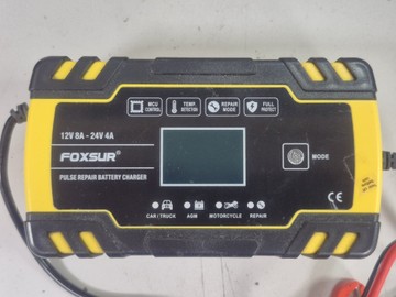 Б/в Пуско-зарядний пристрій Foxsur 12/24v 8a fbc122408d 01-201110643