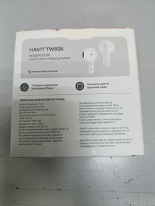 Б/в Навушники Havit hv-tw926 01-201114654