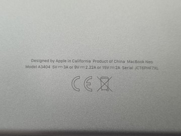 Б/в Ноутбук Apple macbook neo 256gb 01-201166254