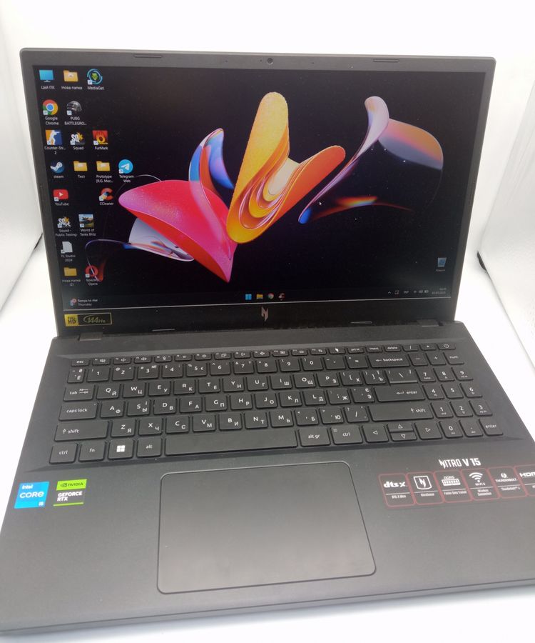 Acer 15/core i5-13420h ddr5/16gb ddr5/hdd *відсутній/ssd 512 gb/geforce rtx4050 6gb