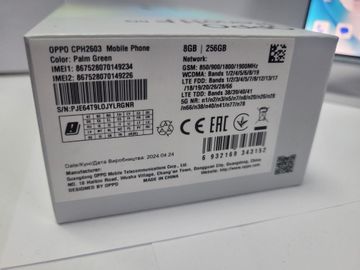 01-200748342: Oppo reno11 f 5g 8/256gb