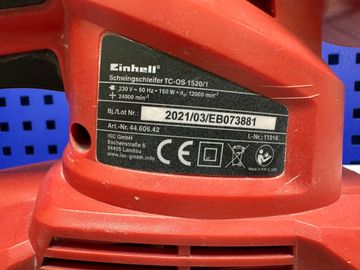 01-200630307: Einhell tc-os 1520