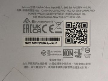 01-200778157: Ubiquiti unifi ap-ac-pro