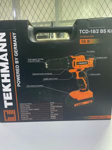 Б/у Шуруповерт Tekhmann tcd-18 s2 bs kit 01-200817114