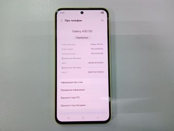 Б/в Мобільний телефон Samsung galaxy a35 5g sm-a356b 8/256gb 01-200820676