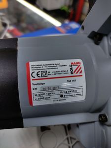 Б/в Пила дискова Holzmann tas 165 01-200824360