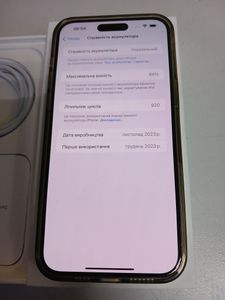 Б/в Мобільний телефон Apple iphone 15 pro max 512gb 01-200835366