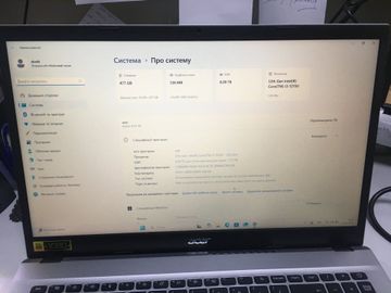 Б/в Ноутбук Acer 15/core i3-1215u ddr5/8gb ddr4/hdd *відсутній/ssd 512 gb/*інтегрована 01-200840817