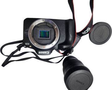 Б/в Фотоапарат Canon eos r100 kit 18-45mm is stm 01-200829369