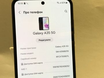 Б/в Мобільний телефон Samsung galaxy a35 5g 8/256gb 01-200848790
