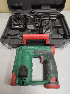 Б/у Степлер аккумуляторный Parkside pat 12 b2 1акб +зп 01-200854094