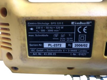 Б/в Електролобзик Einhell bps 520e 01-200835502