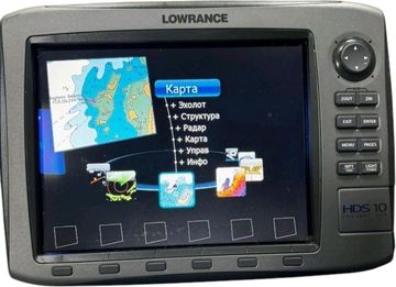 Б/в Ехолот Lowrance hds 10 gen2 + lls1 structurecsanner 01-200790050