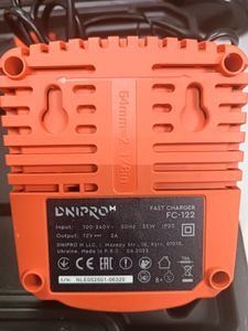 Б/у Шуруповерт Dnipro-M cd-12q 2 акб зп 01-200885001