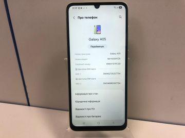 Б/в Мобільний телефон Samsung galaxy a05 4/128gb 01-200899462