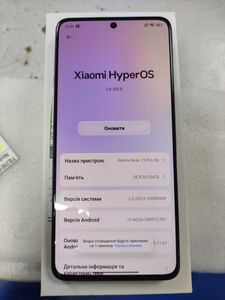 Б/в Мобільний телефон Xiaomi redmi note 13 pro 5g 8/256gb 01-200836428