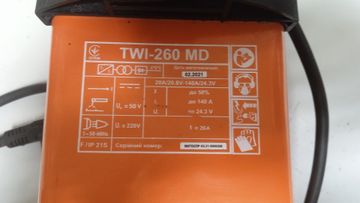 Б/в Зварювальний апарат Tekhmann twi-260 md 01-200911850