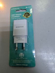 Б/в Мережевий зарядний пристрій Borofone ba20a 16-000273184