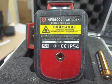 Б/в Лазерний нівелір Intertool mt-3067 01-200936858