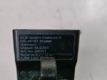 Б/в Ліхтар велосипедний 2Rad Werk blc351 01-200938176