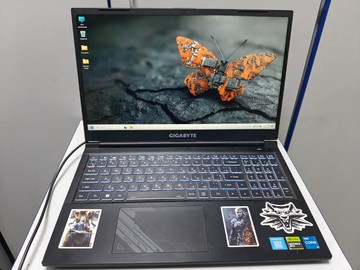 Gigabyte 15/core i5-12500h ddr5/16gb ddr5/hdd *відсутній/ssd 512 gb/geforce rtx4050 6gb