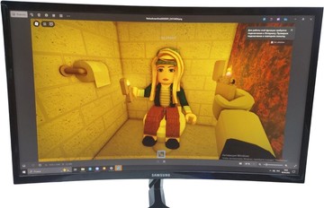 Б/в Монітор Samsung odyssey gaming crg5 lc24rg50f 01-200914487