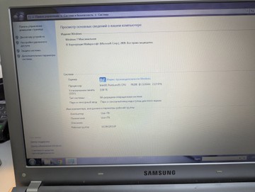 Б/в Ноутбук Samsung 15/pentium p6200 ddr3/3gb ddr3/hdd 320 gb/ssd *відсутній/geforce 310m 01-200955190
