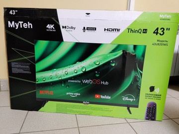 Б/в Телевізор Myteh 43u8201ws 01-200962705