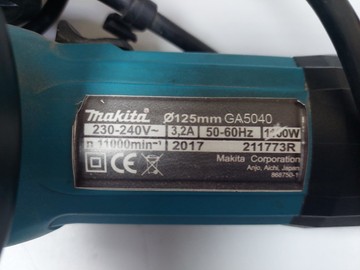 Б/в Кутова шліфмашина Makita ga5040 01-200974378