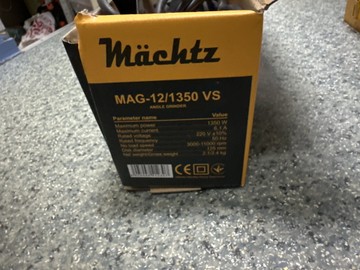 Б/в Кутова шліфмашина M?Chtz mag-12/1350 01-201031749