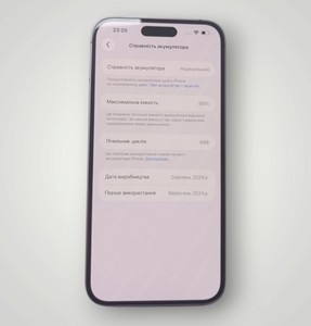 Б/в Мобільний телефон Apple iphone 16 plus 128gb 01-201058016