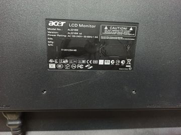 Б/в Монітор Acer al2216w 01-200803634