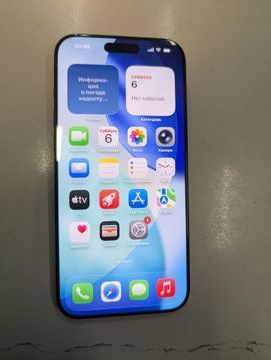 Б/в Мобільний телефон Apple iphone 16 pro max 256gb esim 01-200825421