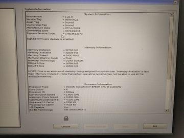 Dell 16/core i7 8750h ddr4/32gb ddr4/hdd *відсутній/ssd 960 gb/geforce gtx1060 6gb