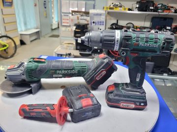 Б/в Набір інструментів Parkside pwsa 20li c3/ psbsa 20li c3/ 3акб 4ah зп 01-200845301