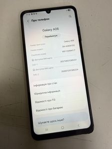 Б/в Мобільний телефон Samsung galaxy a06 4/128gb 01-200886626