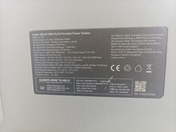 Б/в Зарядна станція Anker solix c800 plus 01-200906690