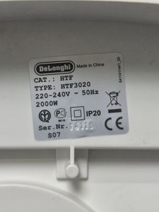 Б/в Обігрівач De'longhi htf3020 01-200911656