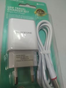 Б/в Мережевий зарядний пристрій Borofone ba20a 16-000275558